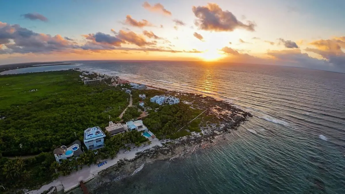 Dream Oceanview Villa 4Br At Tankah Bay Tulum