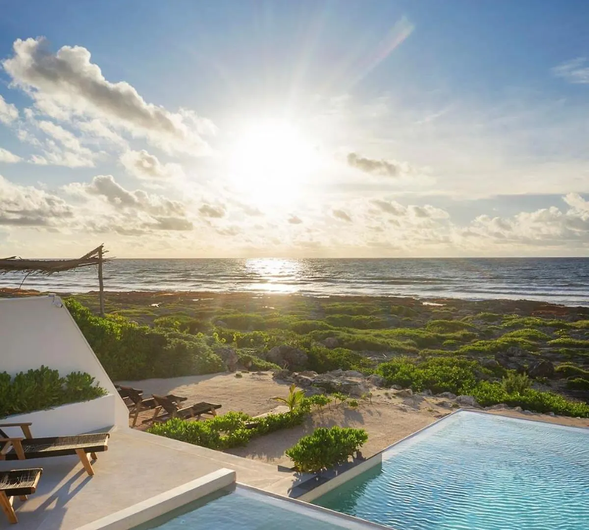 Dream Oceanview Villa 4Br At Tankah Bay Tulum