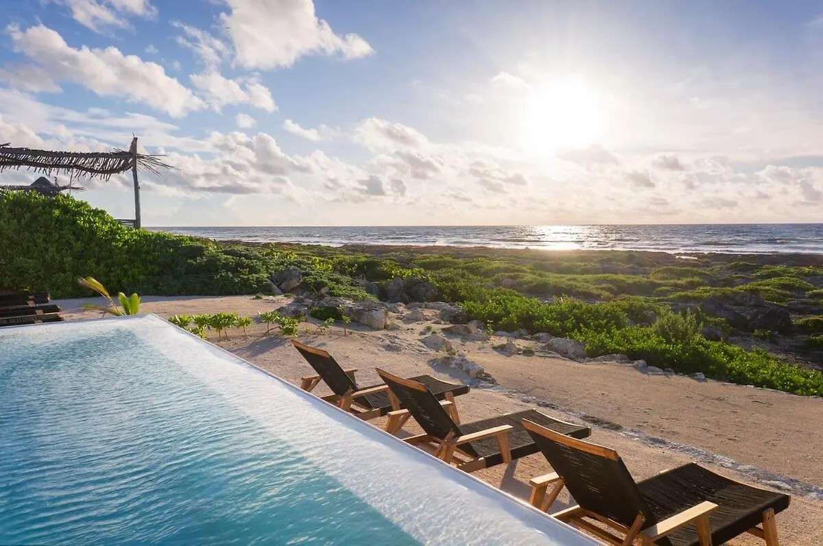 Dream Oceanview Villa 4Br At Tankah Bay Tulum